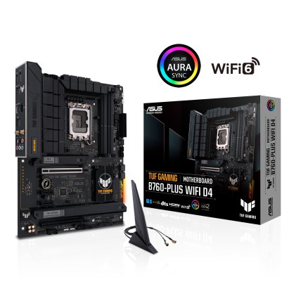 ASUS TUF GAMING B760-PLUS WIFI D4 LGA 1700 ATX