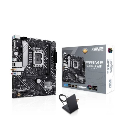 Mb Asus Prime H610M-A Wifi S1700 D5 4S3 Gbl M.2 U3.2 Hdmi/Vga/Dp