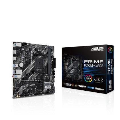ASUS PRIME B550M-K ARGB (AM4) (D)