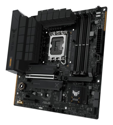 Mb Asus Tuf Gaming B760M-Plus Ii 1700 4D5 4S3 3M.2 3Pcie U3.2 Dp/Hd