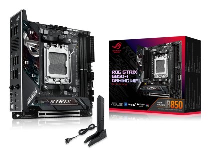 Asus Mb Amd B850I,Ddr5, Rog Strix B850-I Gaming Wifi,Am5,B850,Usb,Mb, M2/Sata