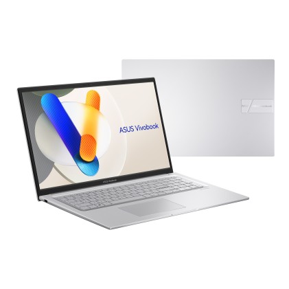 ASUS Vivobook 17 F1704VA-AU036 Intel Core 5 120U Computer portatile 43,9 cm (17.3") Full HD 16 GB DDR4-SDRAM 1 TB SSD Wi-Fi 6 (802.11ax) Spagnolo Argento
