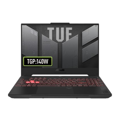 ASUS TUF Gaming A15 TUF507NU-LP036 AMD Ryzen 7 7735HS Computer portatile 39,6 cm (15.6") Full HD 16 GB DDR5-SDRAM 512 GB SSD NVIDIA GeForce RTX 4050 Wi-Fi 6 (802.11ax) Grigio