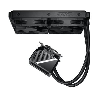 Asus Dissipatore A Liquido Rog Ryujin 240 Ii Display Lcd, 2X120Mm Radiator Fan 2000Pwm