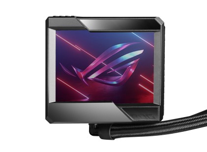 Asus Dissipatore A Liquido Rog Ryujin Ii 360 All-In-One Con Lcd Da 3,5", Ventola Della Pompa Incorpo