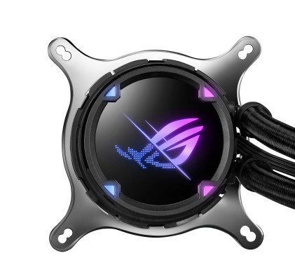 Asus Dissipatore A Liquido Rog Strix Lc Ii 240 Argb Aura Sync, 120Mm Argb Radiator Fan, Adattatore L