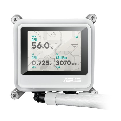 Asus Max Gaming Lc 360 Argb Lcd Wht