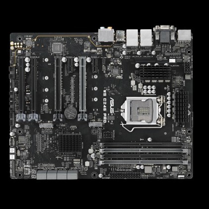 ASUS MB WS C246 PRO C246 PCH Workstation Board Intel LGA1151 ATX 4 x PCIe 3.0 x16 slots dual M.2 USB 3.1 Gen2
