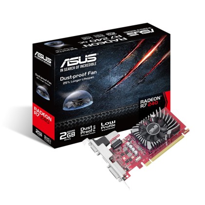 ASUS R7240-2GD5-L AMD Radeon R7 240 2 GB GDDR5