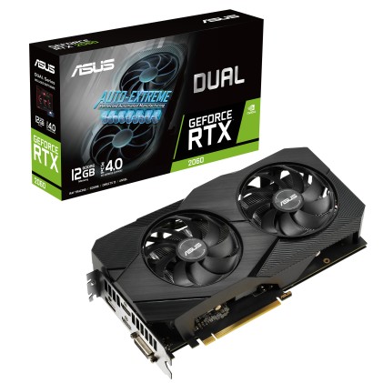 VGA Asus GeForce RTX 2060 12GB Dual EVO