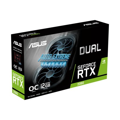 ASUS Dual GeForce RTX 2060 EVO OC Edition NVIDIA 12 GB GDDR6