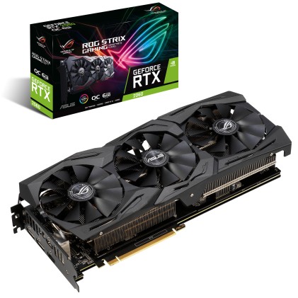ASUS ROG -STRIX-RTX2060-O6G-GAMING NVIDIA GeForce RTX 2060 6 GB GDDR6