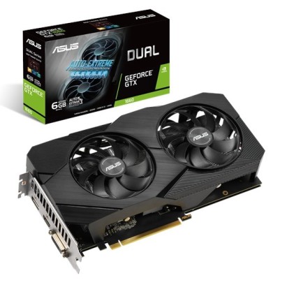 ASUS Dual -GTX1660-O6G EVO NVIDIA GeForce GTX 1660 6 GB GDDR5