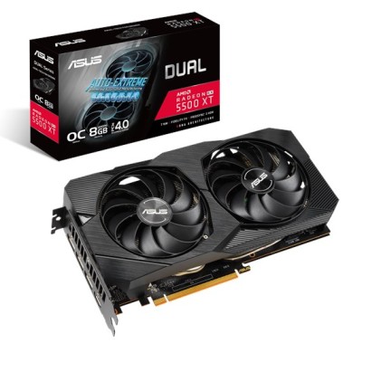 SVGA ASUS Radeon RX 5500 XT Dual O8G Evo 8192MB GDDR6