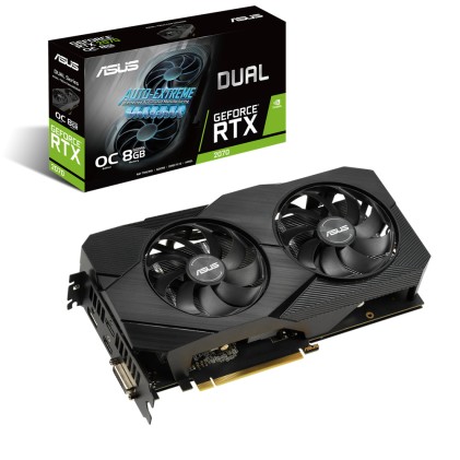 SVGA Asus GeForce RTX 2070 8GB Dual OC EVO V2
