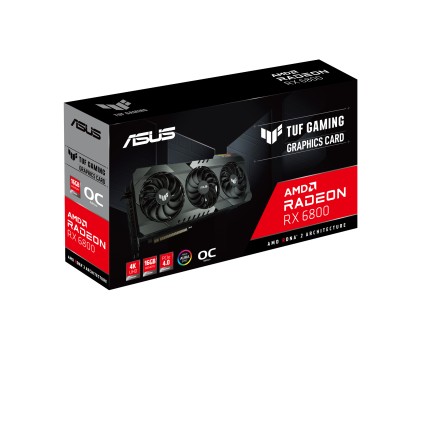 ASUS TUF Gaming TUF-RX6800-O16G-GAMING AMD Radeon RX 6800 16 GB GDDR6