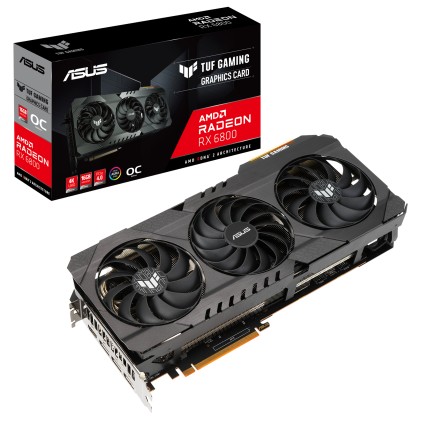 ASUS TUF Gaming TUF-RX6800-O16G-GAMING AMD Radeon RX 6800 16 GB GDDR6