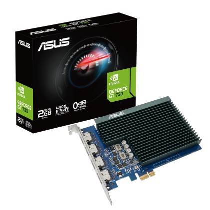 ASUS GT730-4H-SL-2GD5 NVIDIA GeForce GT 730 2 GB GDDR5 - CONFEZIONE APERTA