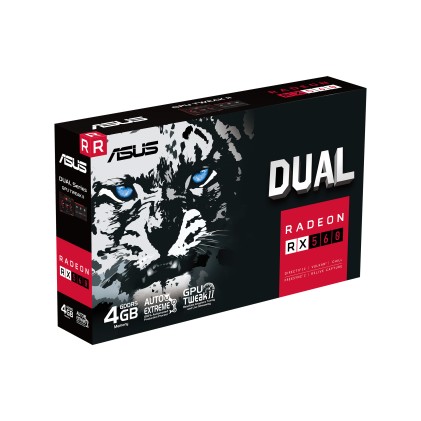 ASUS DUAL-RX560-4G AMD Radeon RX 560 4 GB GDDR5