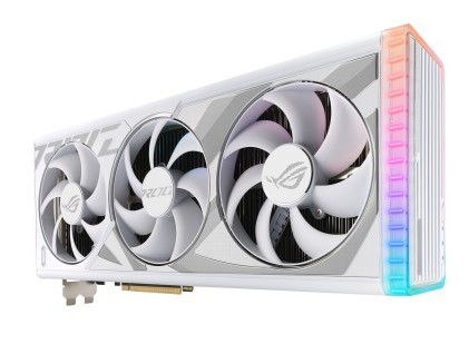 Asus Vga Geforce Rtx 4090, Rog-Strix-Rtx4090-O24Gwhite, 24Gb Gddr6X, 3Dp/Hdmi, 90Yv0Id2-M0Na00