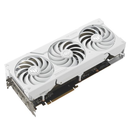 Asus Vga Radeon Rx 7800 Xt, Tuf-Rx7800Xt-O16G-White-Gaming, 16Gb Gddr6, Hdmi/3Dp, Bianca
