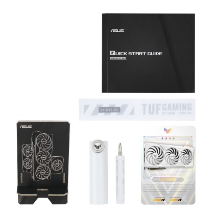 Asus Vga Radeon Rx 7800 Xt, Tuf-Rx7800Xt-O16G-White-Gaming, 16Gb Gddr6, Hdmi/3Dp, Bianca