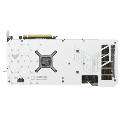 Asus Vga Radeon Rx 7800 Xt, Tuf-Rx7800Xt-O16G-White-Gaming, 16Gb Gddr6, Hdmi/3Dp, Bianca
