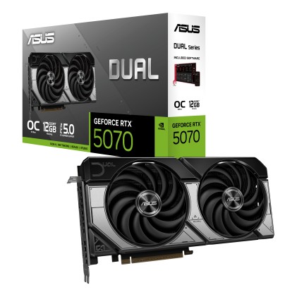 ASUS Dual -RTX5070-O12G NVIDIA GeForce RTX 5070 12 GB GDDR7