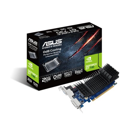 Asus Vga Geforce Gt 730, Gt730-Sl-2Gd5-Brk, 2Gb Gddr5, Vga/Dvi/Hdmi, 90Yv06N2-M0Na00