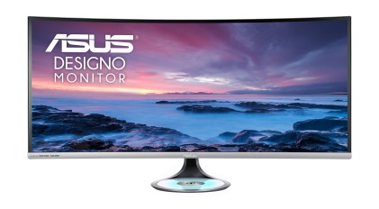 ASUS MX38VC Monitor curved 37.5inch WLED/IPS 21:9 5ms 60Hz 3840x1600 300cd/m2 Audio 2x10W Induction charger 3Y