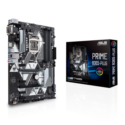 ASUS PRIME B365-PLUS ASUS PRIME B365-PLUS, LGA1151 ATX, HDMI, D-Sub, DVI-D