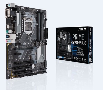 ASUS PRIME H370-PLUS LGA 1151 (Presa H4) ATX Intel H370