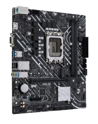 Asus Mb H610, Prme H610M-K D4, Lga 1700, Ddr4, Alder Lake