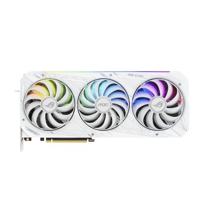 Asus Vga Geforce Rtx 3080, Rog-Strix-Rtx3080-O10G-White-V2, 10Gb Gddr6X 320Bit, 2Xhdmi/3Xdp