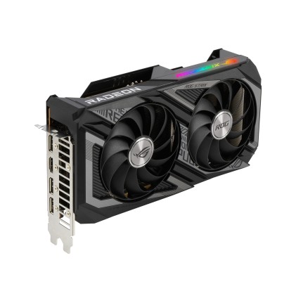 Asus Vga Radeon Rx 6600 Xt, Rog-Strix-Rx6600Xt-O8G-Gaming, Gddr6 8Gb, Hdmi/Dp*3, 90Yv0Gn0-M0Na00