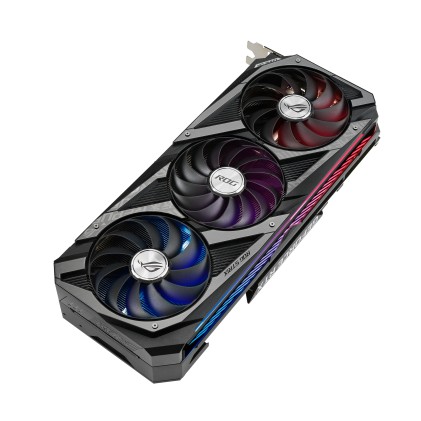 Asus Vga Geforce Rtx 3060 Ti, Rog-Strix-Rtx3060Ti-O8Gv2-Gaming, 8Gb Gddr6, Hdmi*2/Dp*3, 90Yv0G03-M0Na00