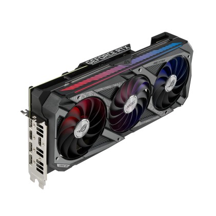 Asus Vga Geforce Rtx 3060 Ti, Rog-Strix-Rtx3060Ti-O8Gv2-Gaming, 8Gb Gddr6, Hdmi*2/Dp*3, 90Yv0G03-M0Na00