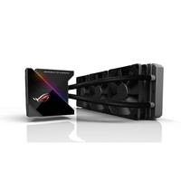 ASUS ROG Ryujin 360 all-in-one liquid CPU cooler color OLED Aura 120mm radiator