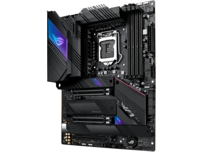 Asus Mb Z590, Rog Strix Z590-E Gaming Wifi, Lga 1200, 4Xddr4, 2Xpcie, Sata 6Gbs, Usb 3.2, Coffe, Rocket Lake