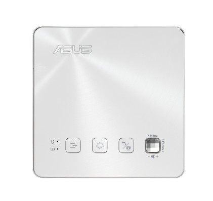 Asus Videoproiettore S2, Ottica Corta, Dlp, Fhd 500 Lumen, Portatile, White, Usb, Hdmi, Wifi, Batteria Integrata