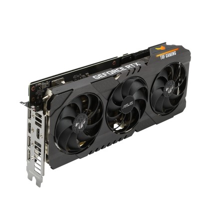 Asus Vga Geforce Rtx 3070, Tuf-Rtx3070-O8G-V2-Gaming, 8Gb Gddr6, Hdmi/Dphdmi, 90Yv0Fqi-M0Na00
