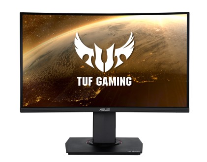 ASUS TUF Gaming VG24VQ Curved Gaming Monitor 23.6inch Full HD 1920x1080 144Hz Extreme Low Motion Blur FreeSync 1ms MPRT