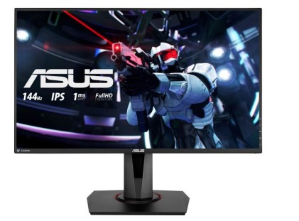 Asus Monitor 27 Led Ips 16:9 Fhd 1Ms, 144Hz, 400 Cdm, Dp/Hdmi/Dvi, Pivot, Multimediale