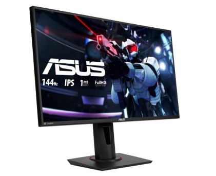 Asus Monitor 27 Led Ips 16:9 Fhd 1Ms, 144Hz, 400 Cdm, Dp/Hdmi/Dvi, Pivot, Multimediale