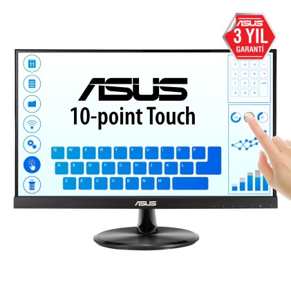 ASUS VT229H 54,6 cm (21.5") 1920 x 1080 Pixel Full HD LED Touch screen Nero