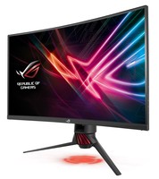 Asus Monitor Curvo 31,5" Led Va Wqhd 16:9 4Ms 144Hz 450 Cdm, Hdr 400, 125 Srgb, Dp/Hdmi, Pivot, Rog
