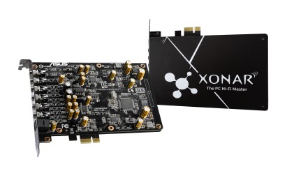 ASUS XONAR AEXONAR AE 7.1 PCIe gaming sound card with 192kHz/24-bit Hi-Res audio quality