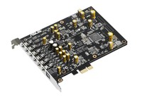 ASUS XONAR AEXONAR AE 7.1 PCIe gaming sound card with 192kHz/24-bit Hi-Res audio quality
