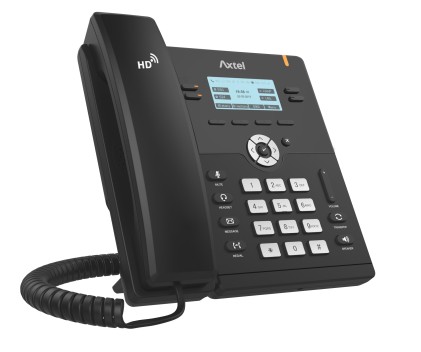 Axtel AX-300G telefono IP Nero 4 linee LCD