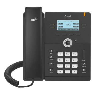Axtel AX-300G telefono IP Nero 4 linee LCD